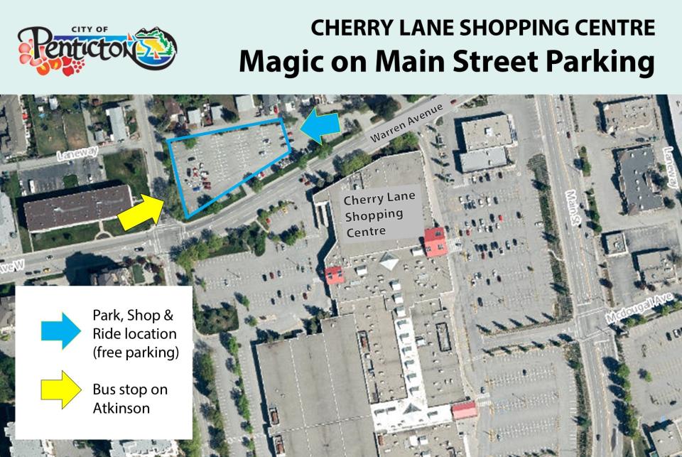 Magic on Main Street parking