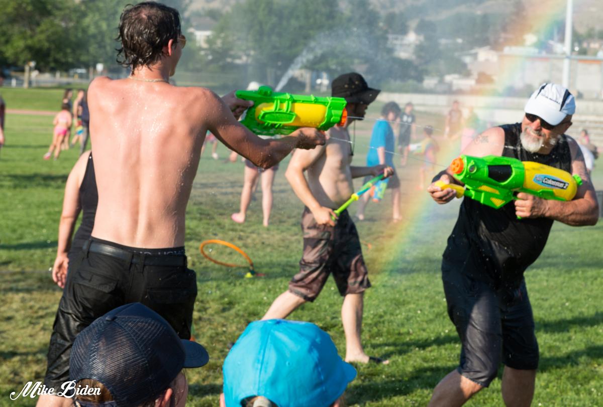 Love Local: Penticton Firefighters water fight